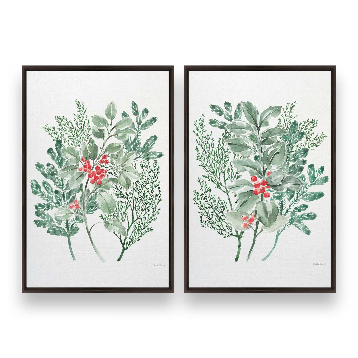 [Color:Espresso], Picture of art in a Espresso frame