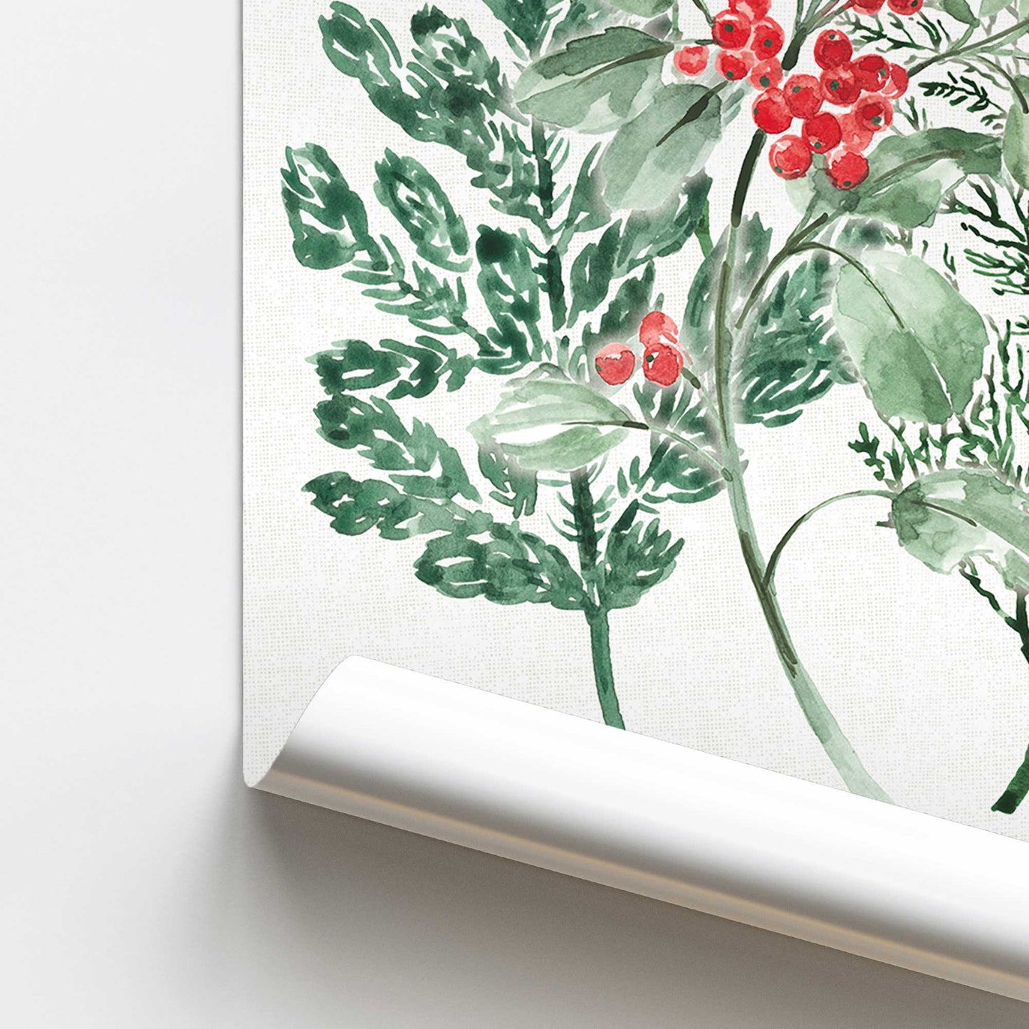 [color:Rolled Print], Picture of close up of art