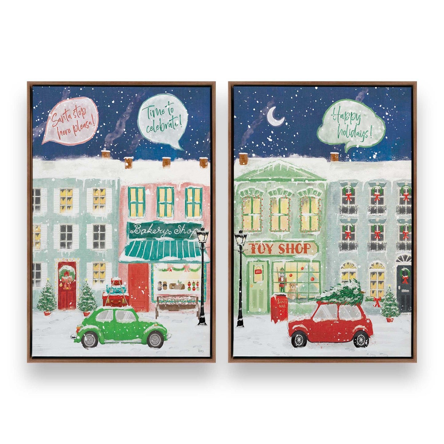 [Color:Walnut], Picture of art in a Walnut frame