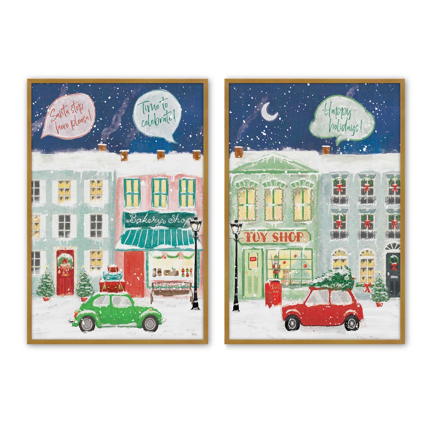 [Color:Polished Gold], Picture of art in a Polished Gold frame