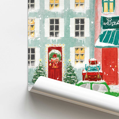 [color:Rolled Print], Picture of close up of art