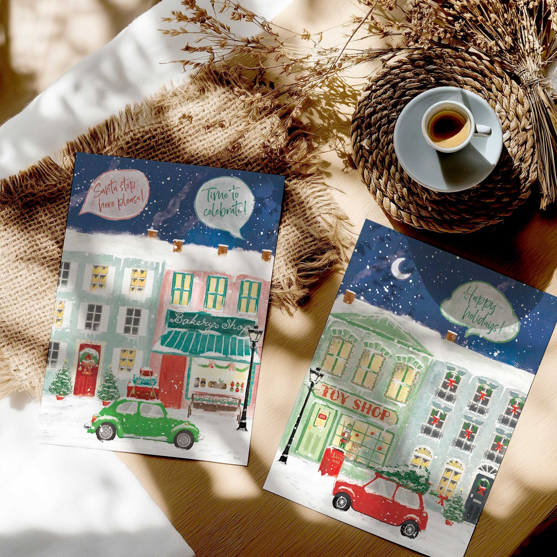 [color:Rolled Print], Picture in a room