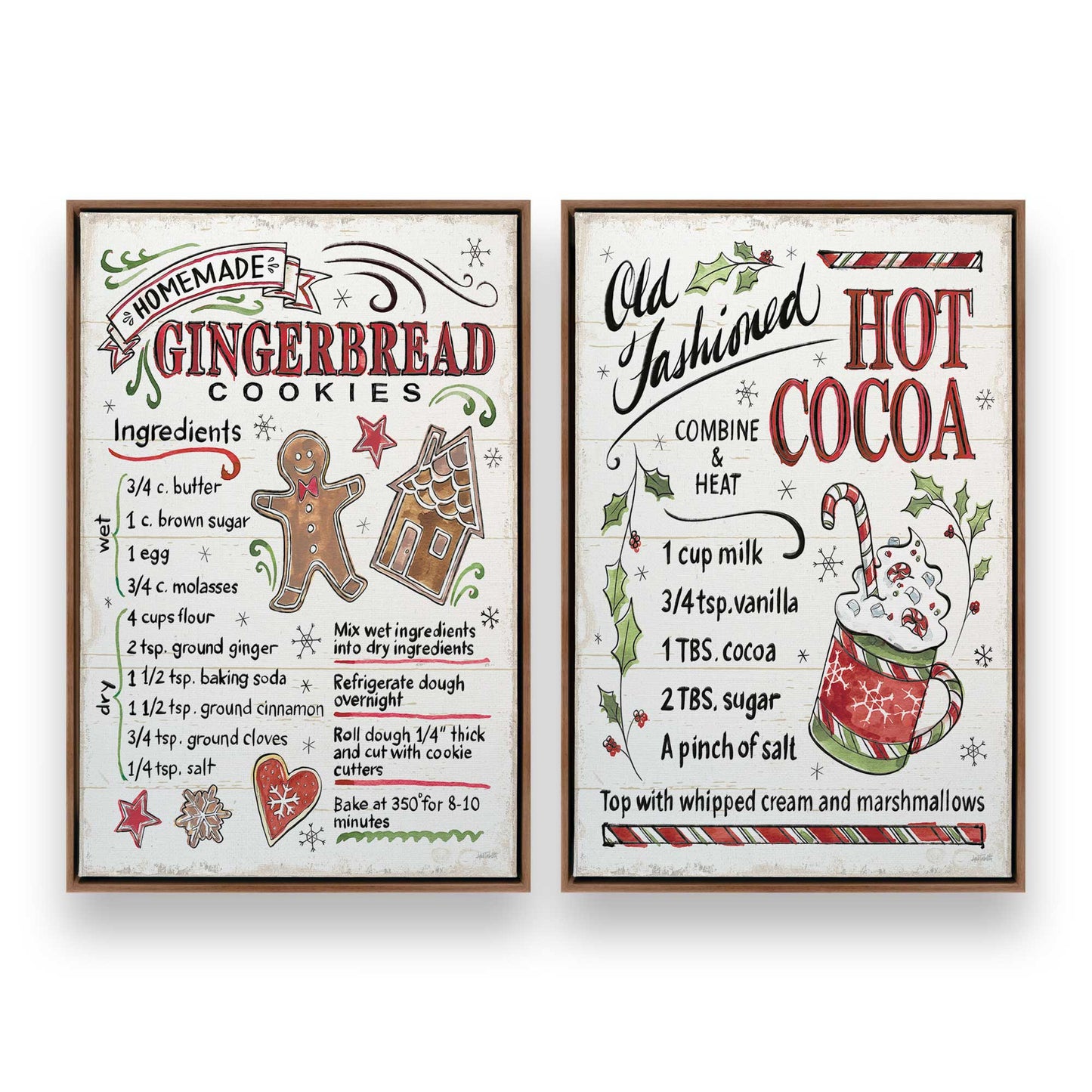 [Color:Walnut], Picture of art in a Walnut frame