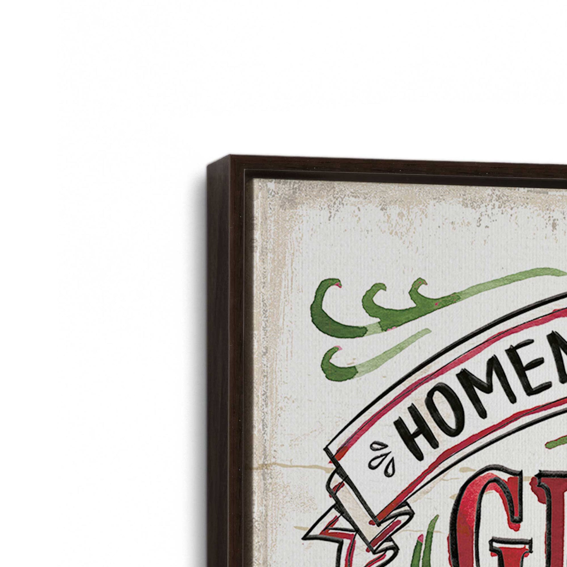 [Color:Espresso], Picture of the corner of the art