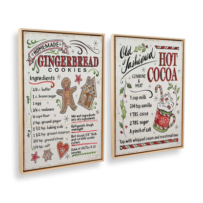 [Color:American Maple], Picture of art in a American Maple frame at an angle