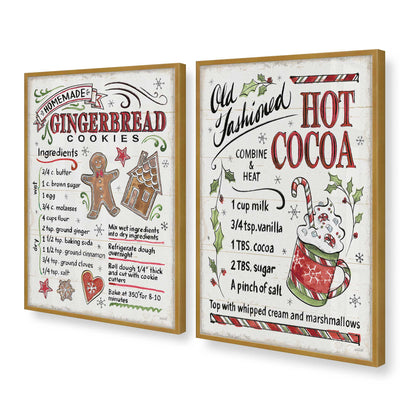 [Color:Polished Gold], Picture of art in a Polished Gold frame at an angle