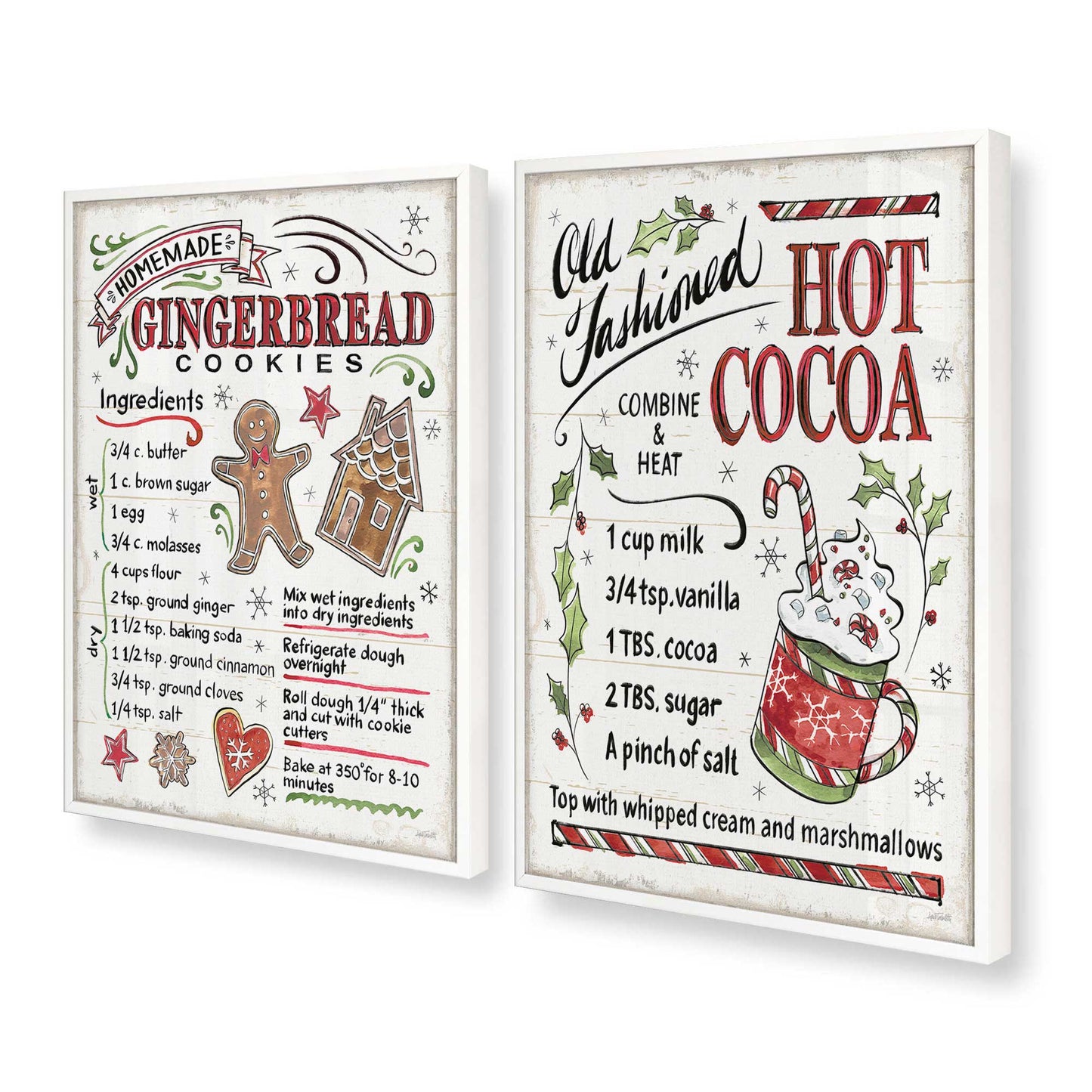 [Color:Opaque White], Picture of art in a Opaque White frame at an angle