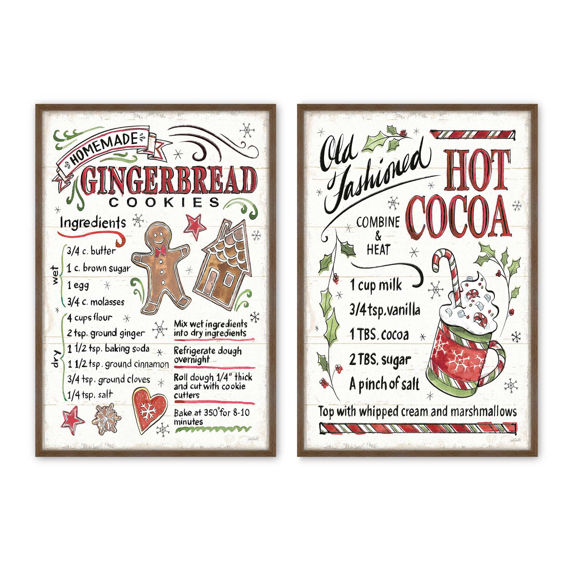 [Color:Walnut], Picture of art in a Walnut frame