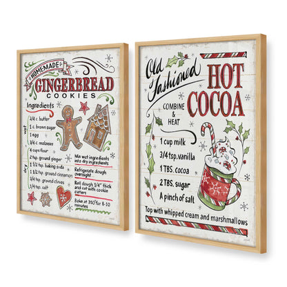 [Color:American Maple], Picture of art in a American Maple frame at an angle