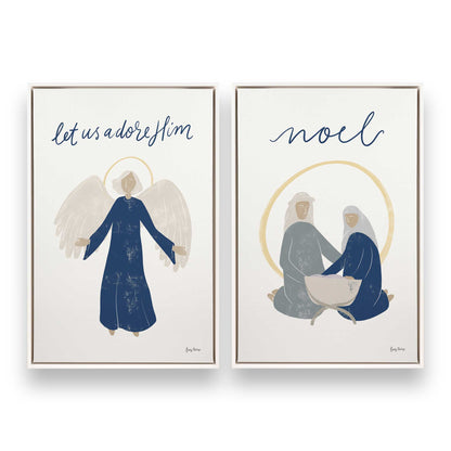 [Color:Opaque White], Picture of art in a White frame