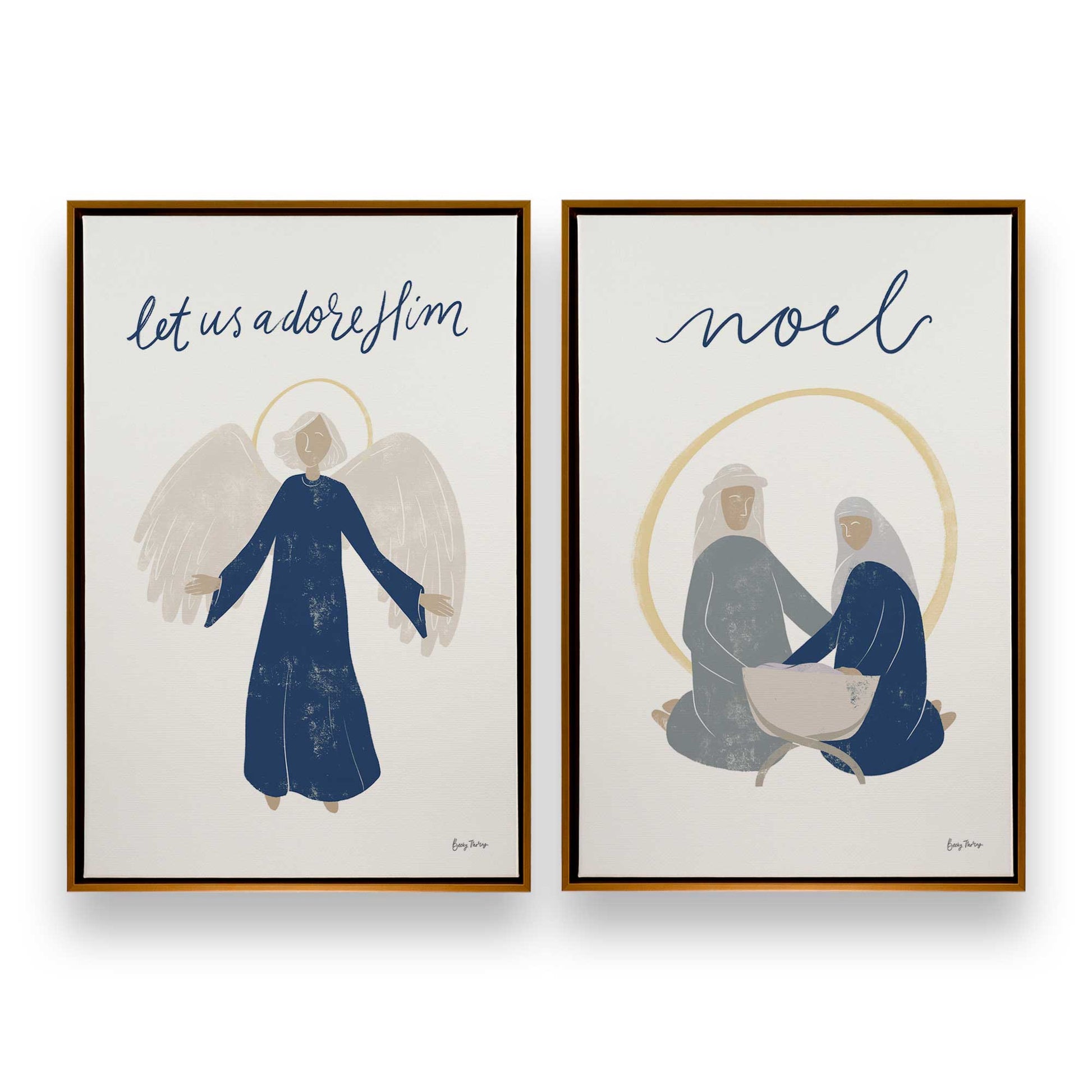 [Color:Polished Gold], Picture of art in a Polished Gold frame