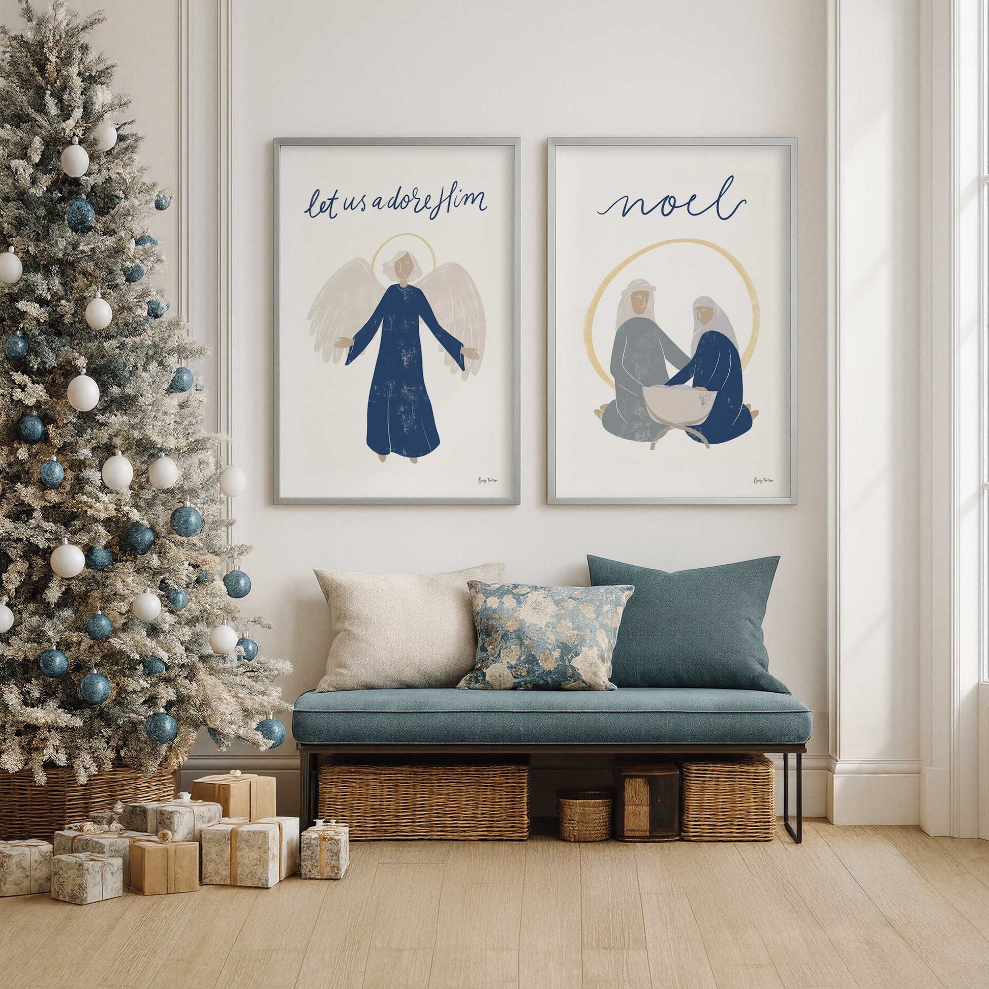 [Color:American Maple], Picture of art in a American Maple frame