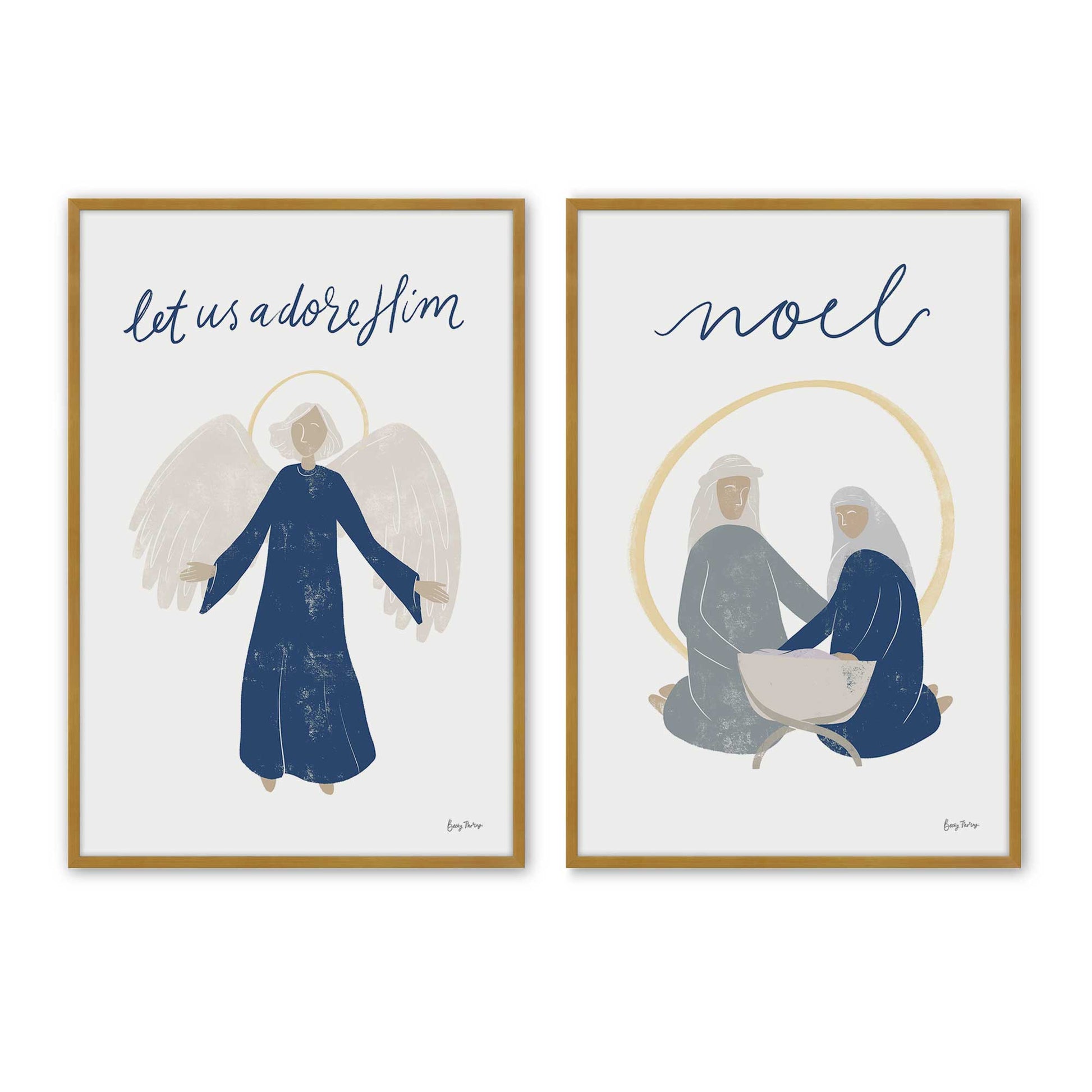 [Color:Polished Gold], Picture of art in a Polished Gold frame