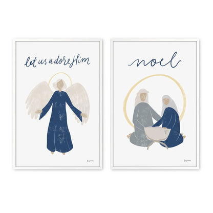 [Color:Opaque White], Picture of art in a Opaque White frame