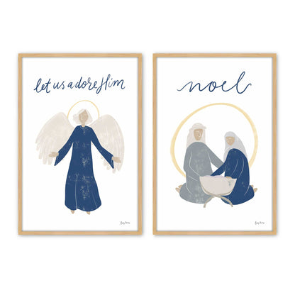 [Color:American Maple], Picture of art in a American Maple frame