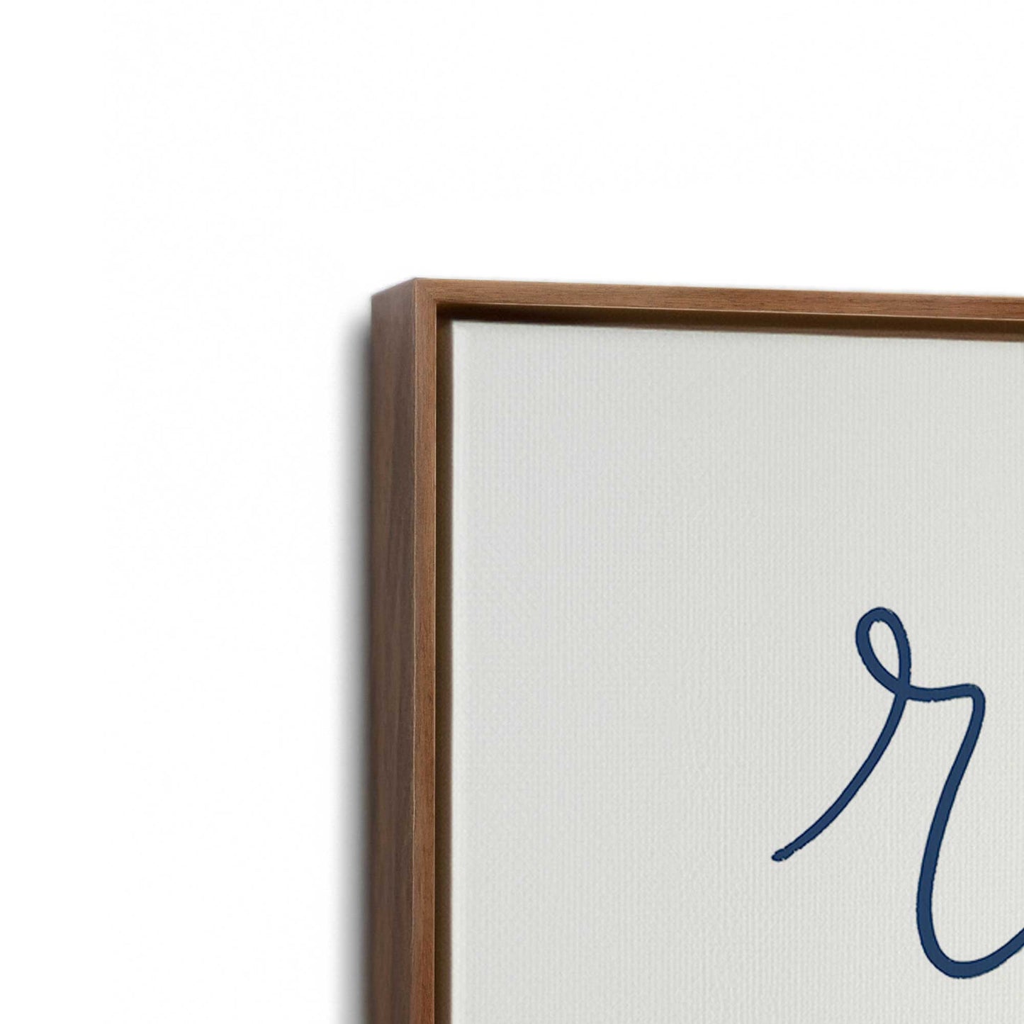 [Color:Walnut], Picture of the corner of the art