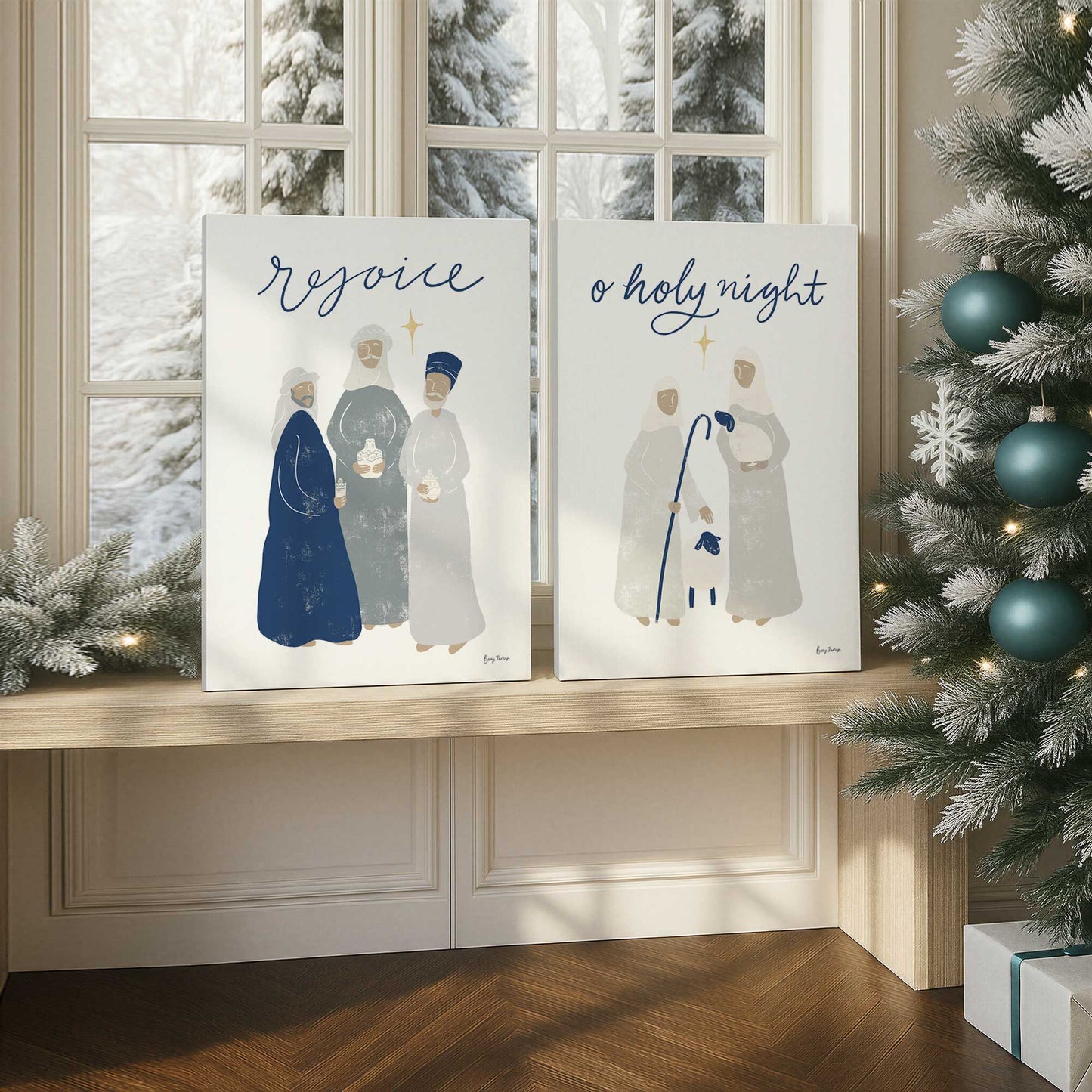 [Color:American Maple], Picture of art in a American Maple frame