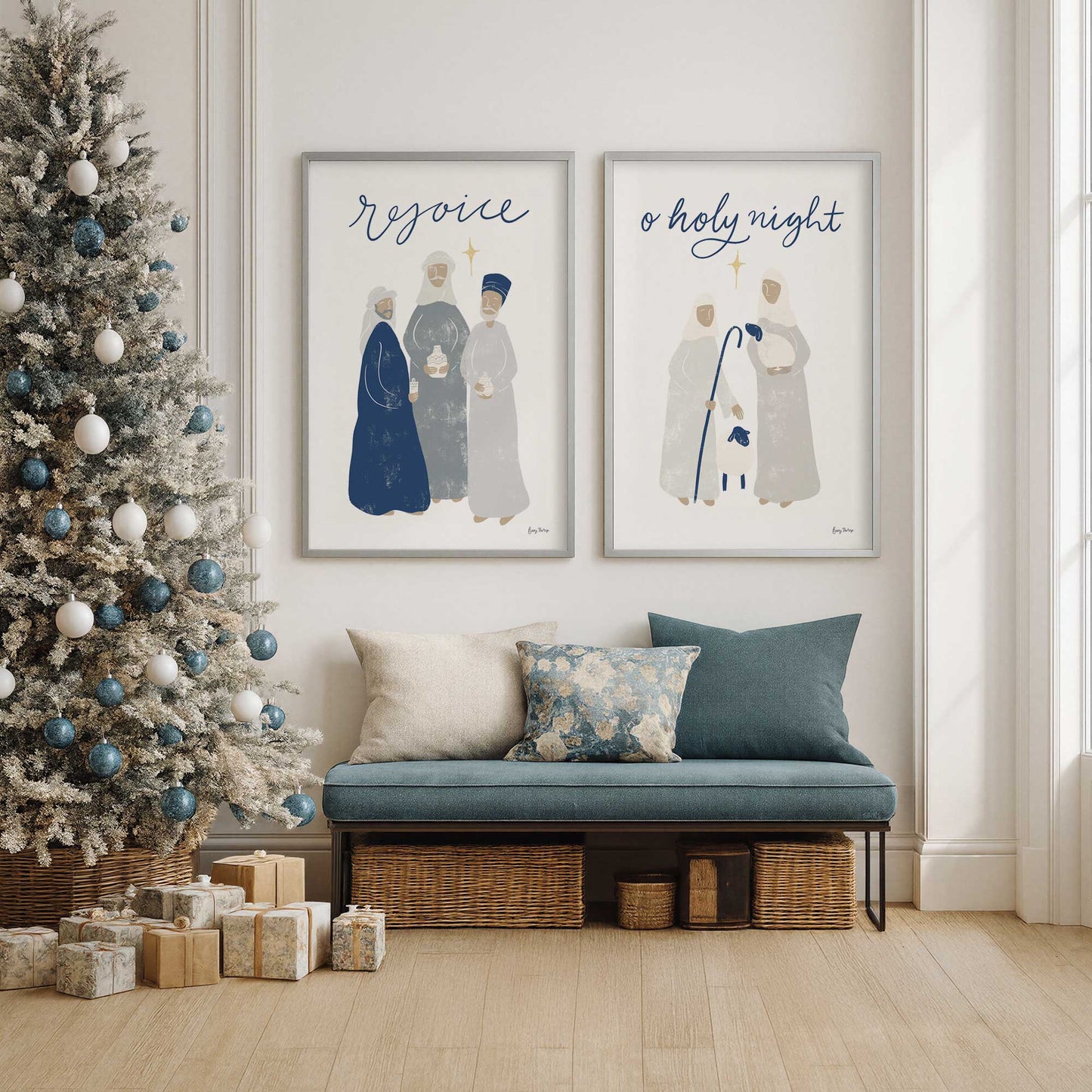 [Color:Opaque White], Picture of art in a Opaque White frame