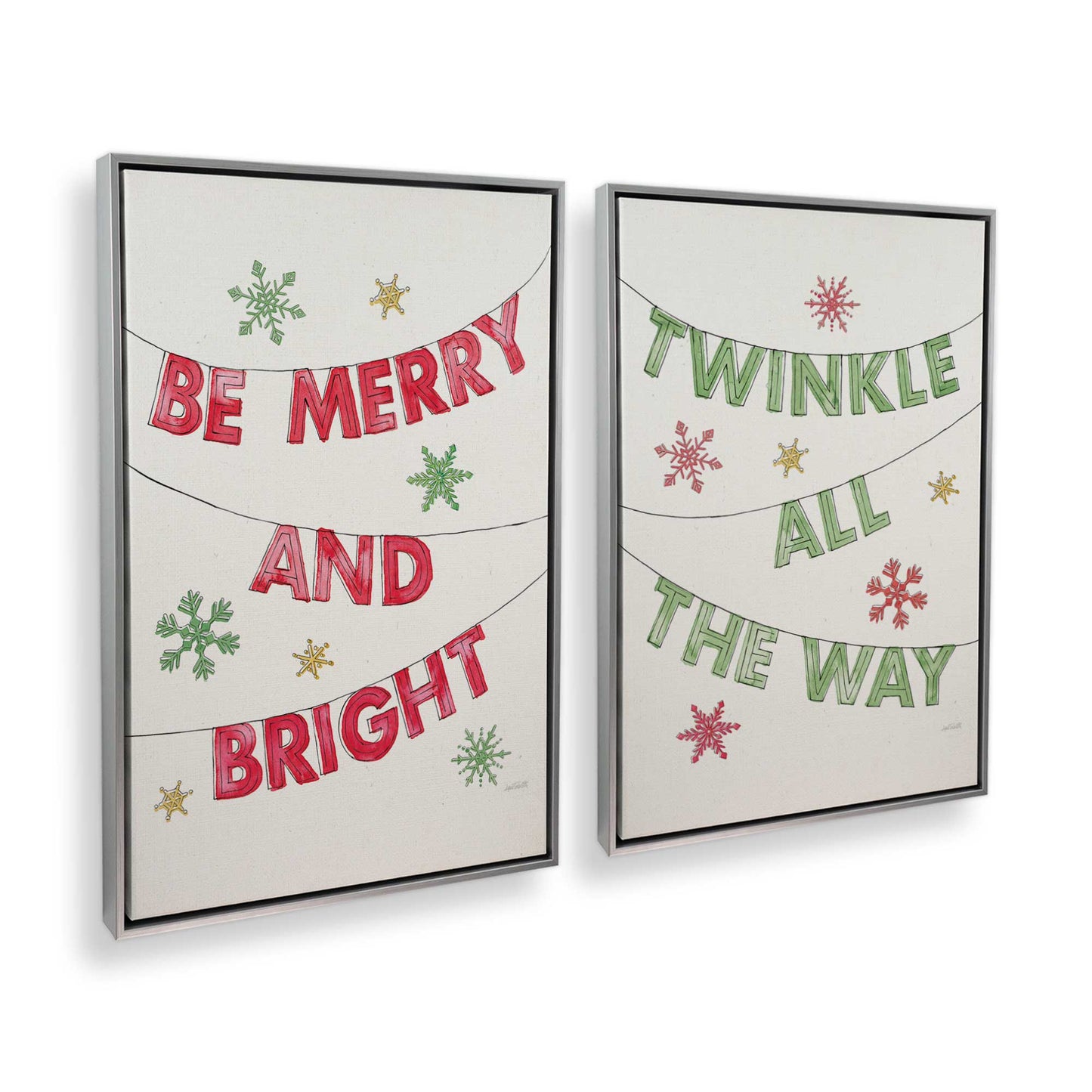 [Color:Polished Chrome], Picture of art in a Polished Chrome frame at an angle