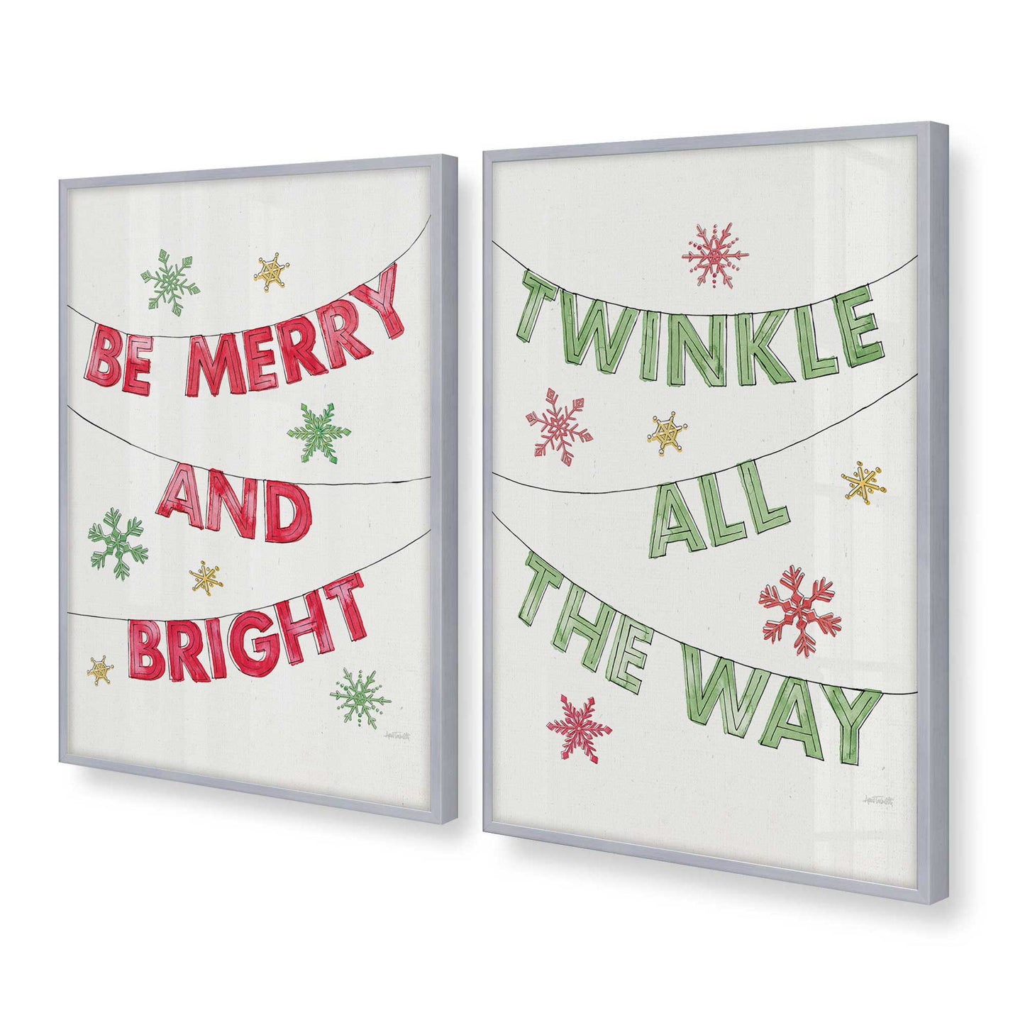 [Color:Polished Chrome], Picture of art in a Polished Chrome frame at an angle