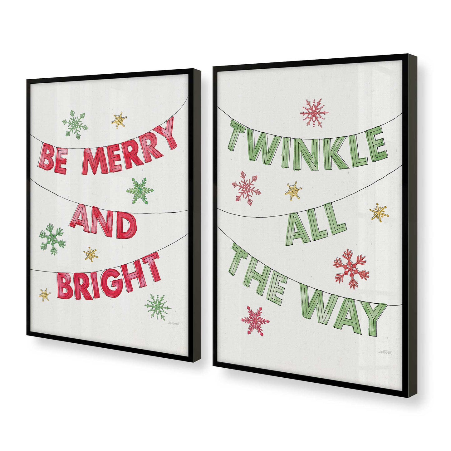 [Color:Satin Black], Picture of art in a Satin Black frame at an angle