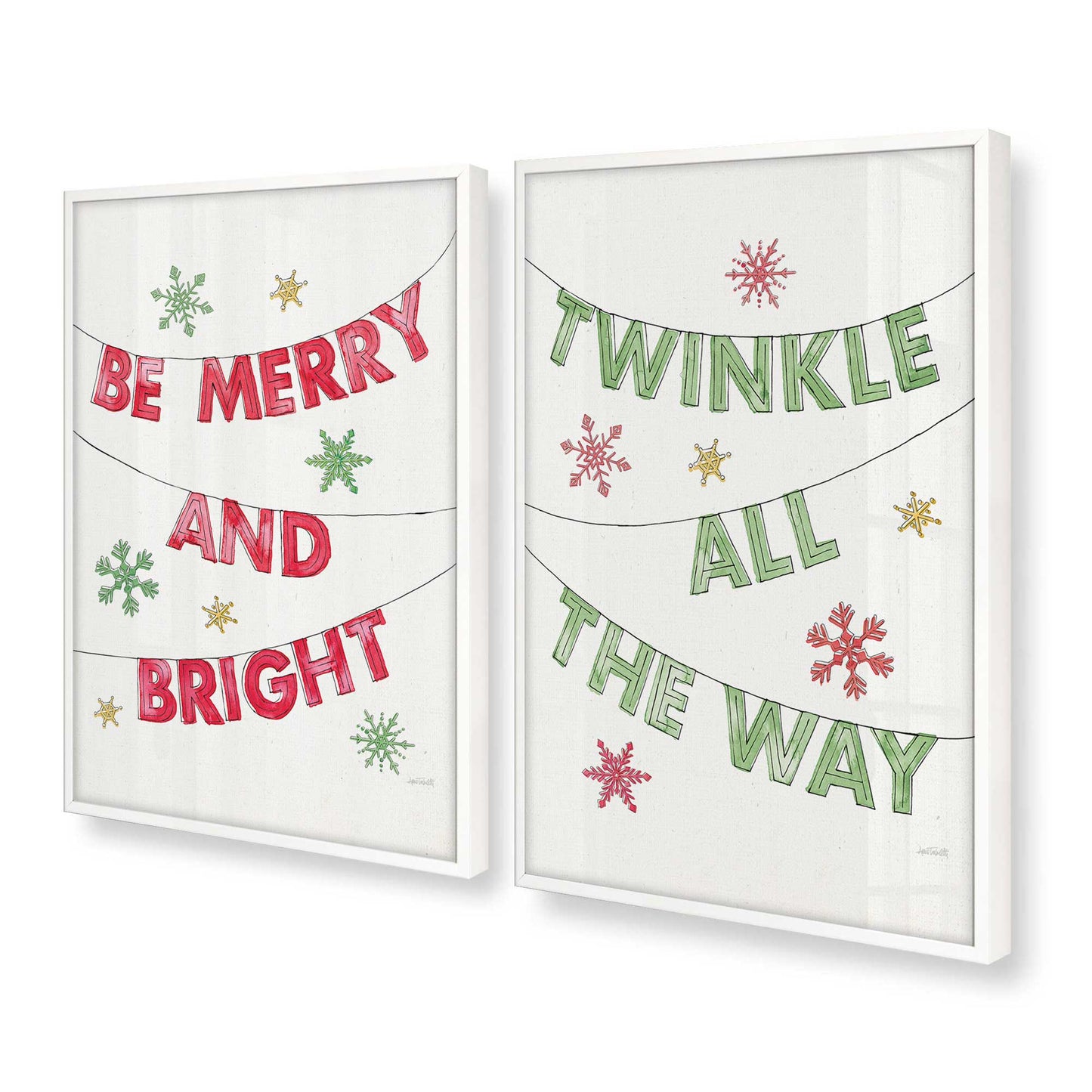 [Color:Opaque White], Picture of art in a Opaque White frame at an angle