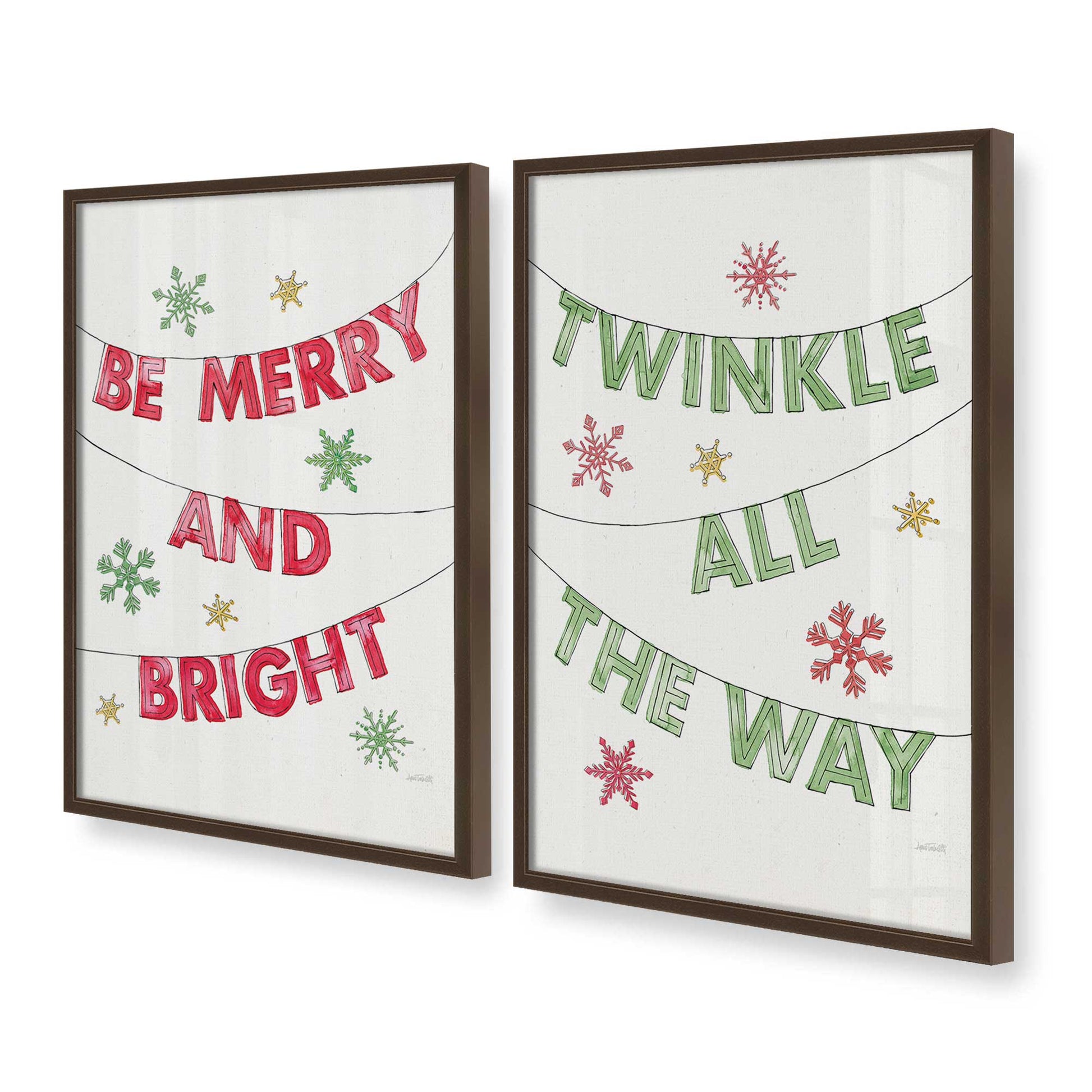 [Color:Belvinder Brown], Picture of art in a Belvinder Brown frame at an angle