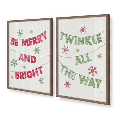 [Color:Walnut], Picture of art in a Walnut frame at an angle