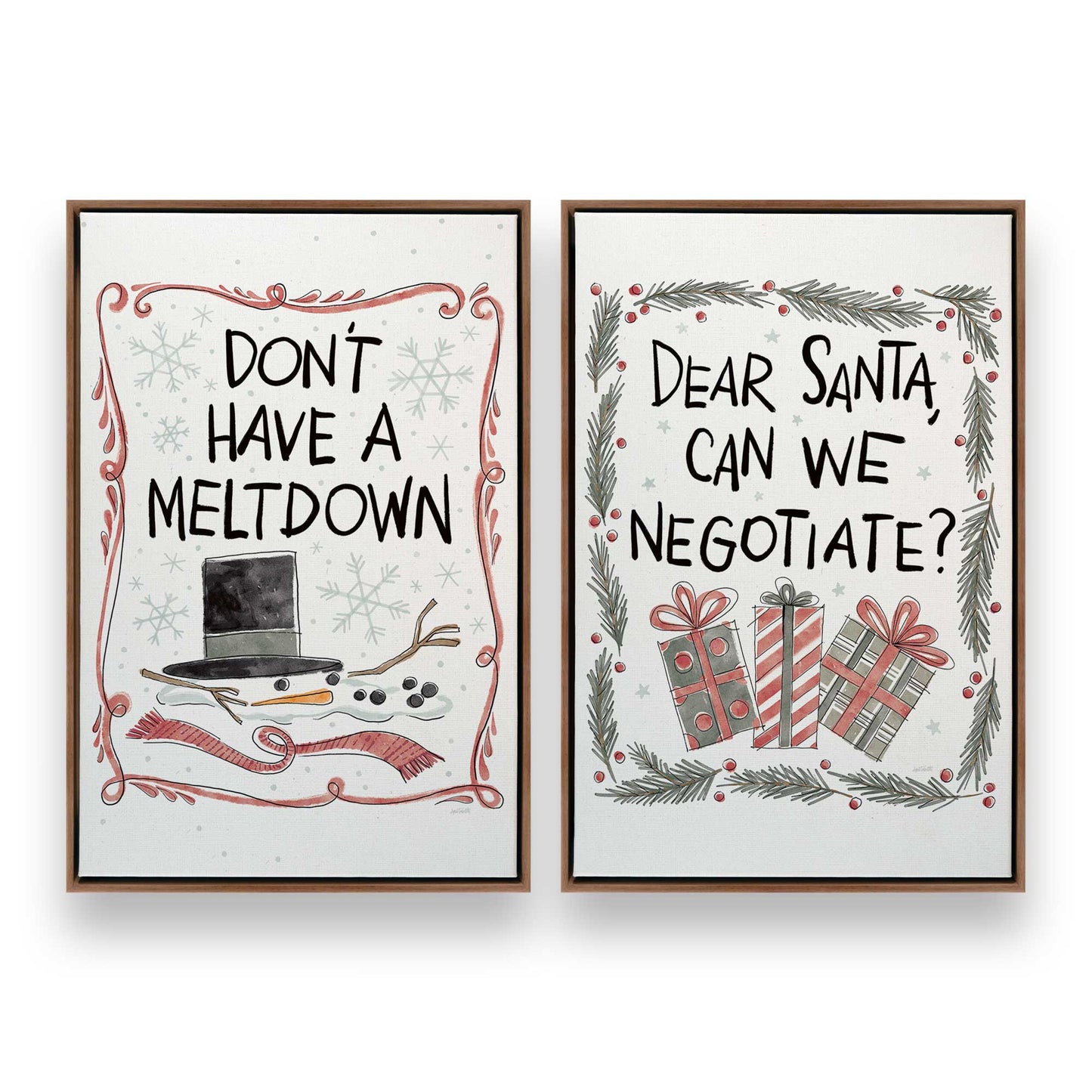 [Color:Walnut], Picture of art in a Walnut frame