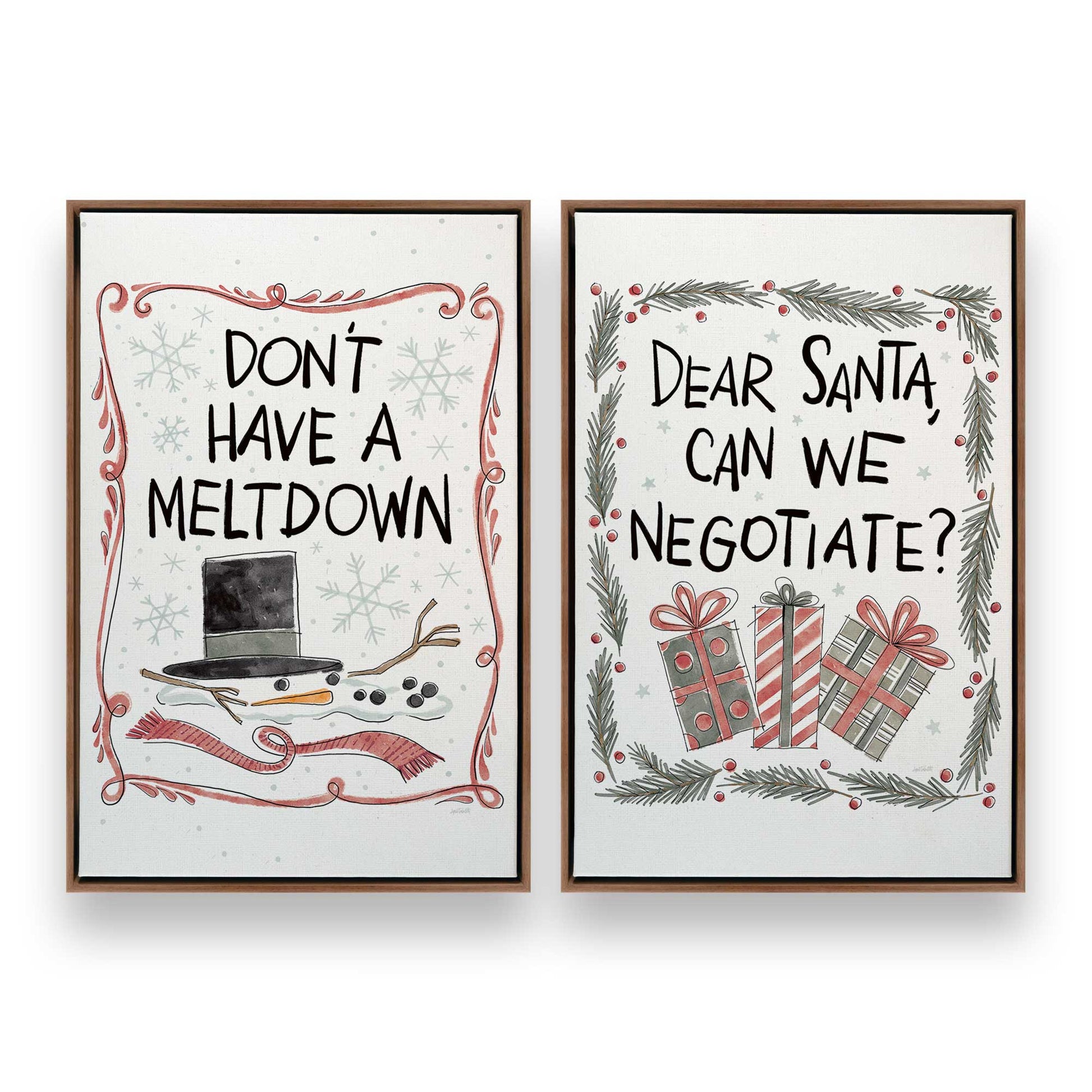 [Color:Walnut], Picture of art in a Walnut frame