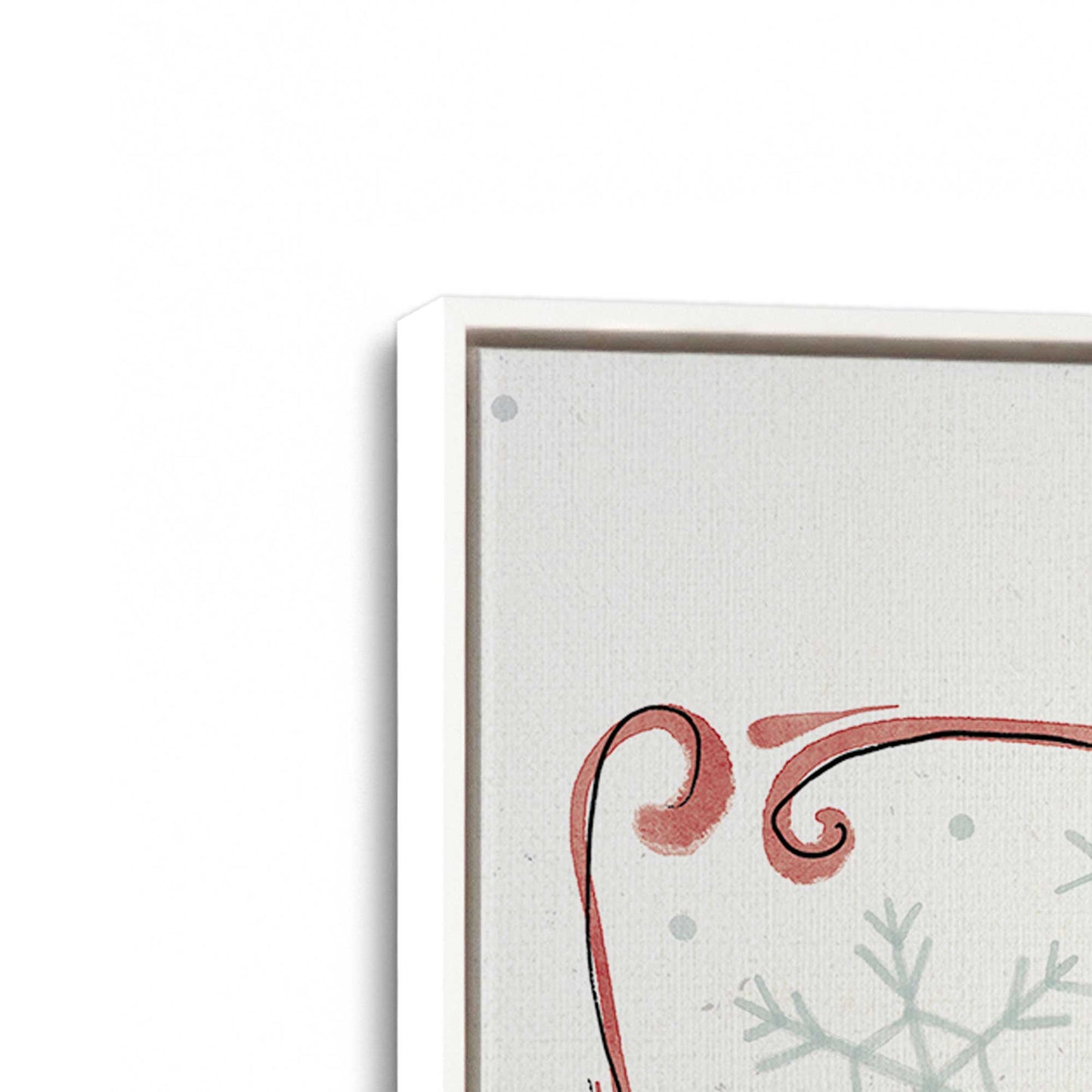 [Color:Opaque White], Picture of the corner of the art