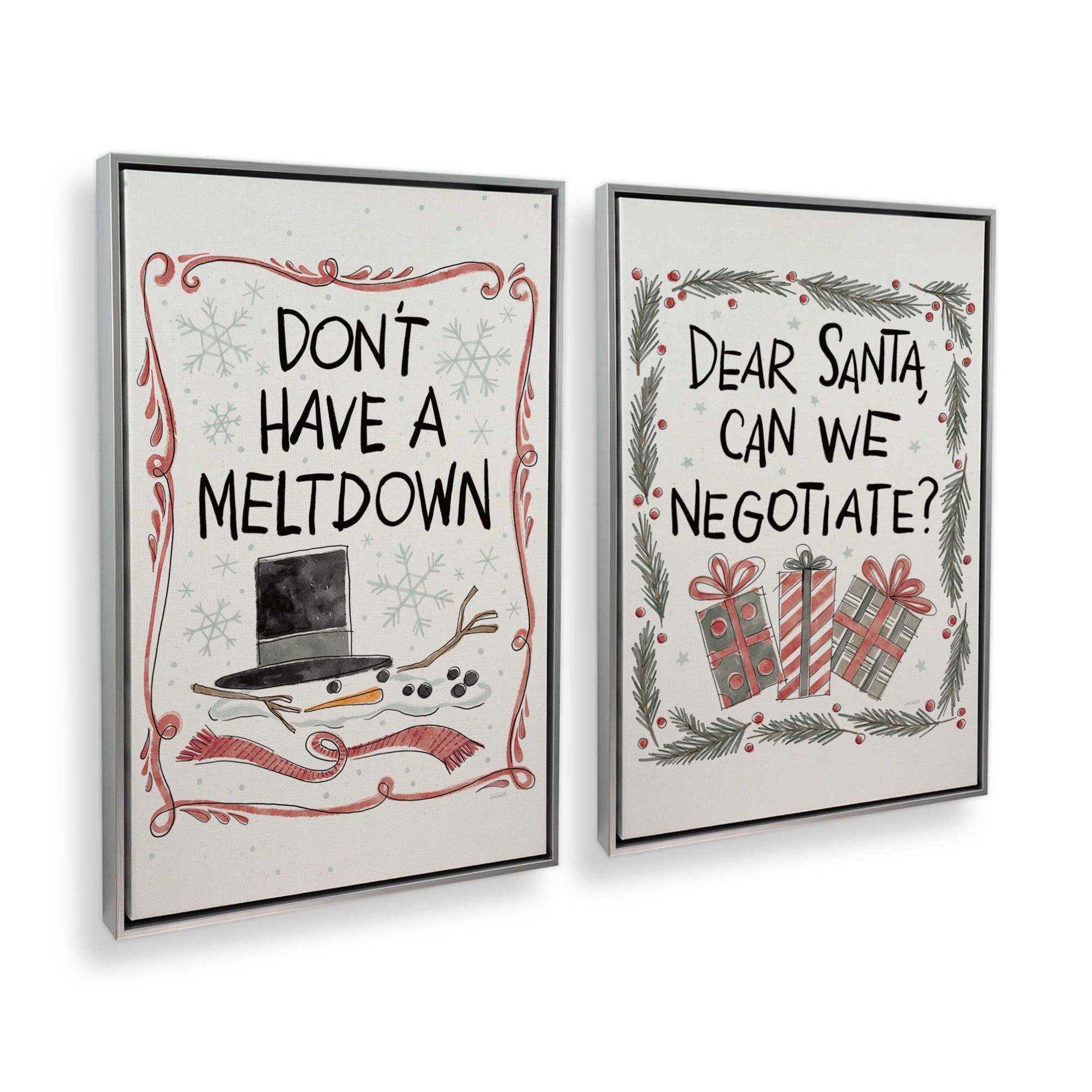 [Color:Polished Chrome], Picture of art in a Polished Chrome frame at an angle