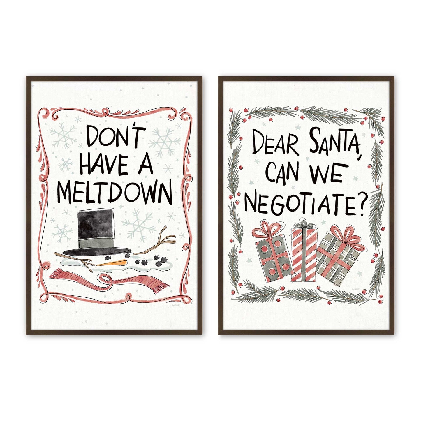 [Color:Belvinder Brown], Picture of art in a Belvinder Brown frame