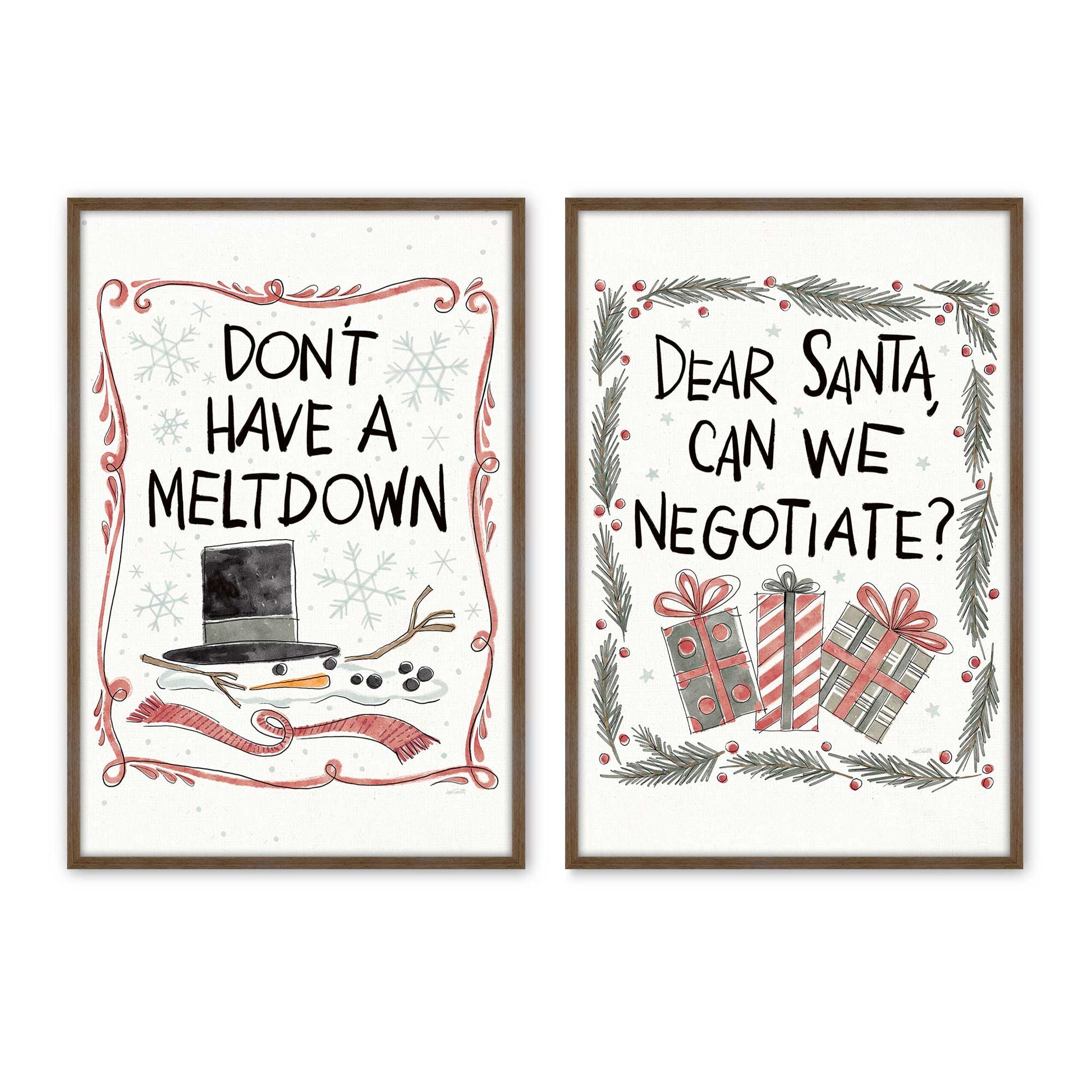 [Color:Walnut], Picture of art in a Walnut frame