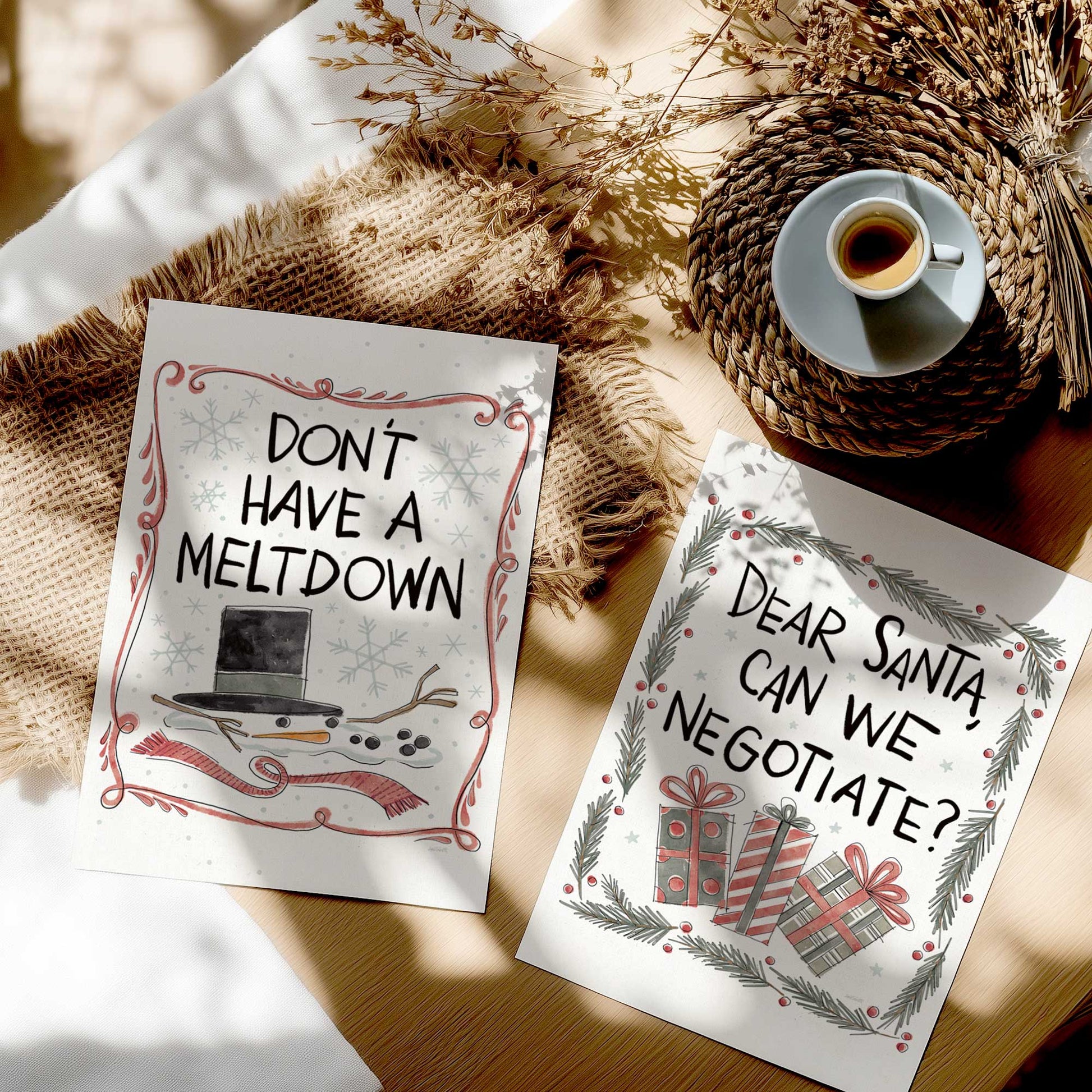 [color:Rolled Print], Picture in a room