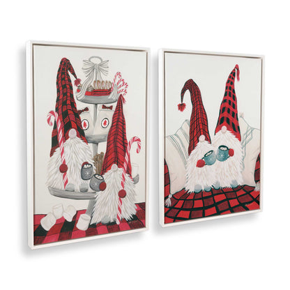 [Color:Opaque White], Picture of art in a White frame at an angle