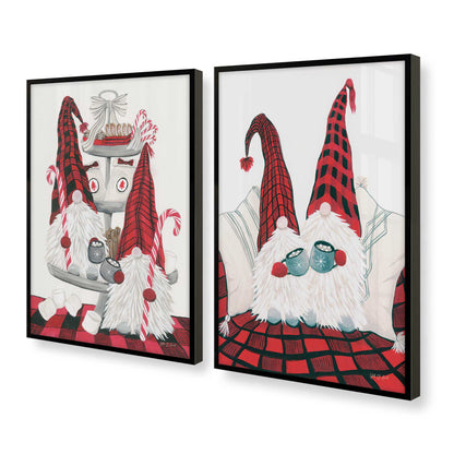 [Color:Satin Black], Picture of art in a Satin Black frame at an angle