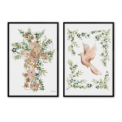 [Color:Satin Black], Picture of art in a Satin Black frame