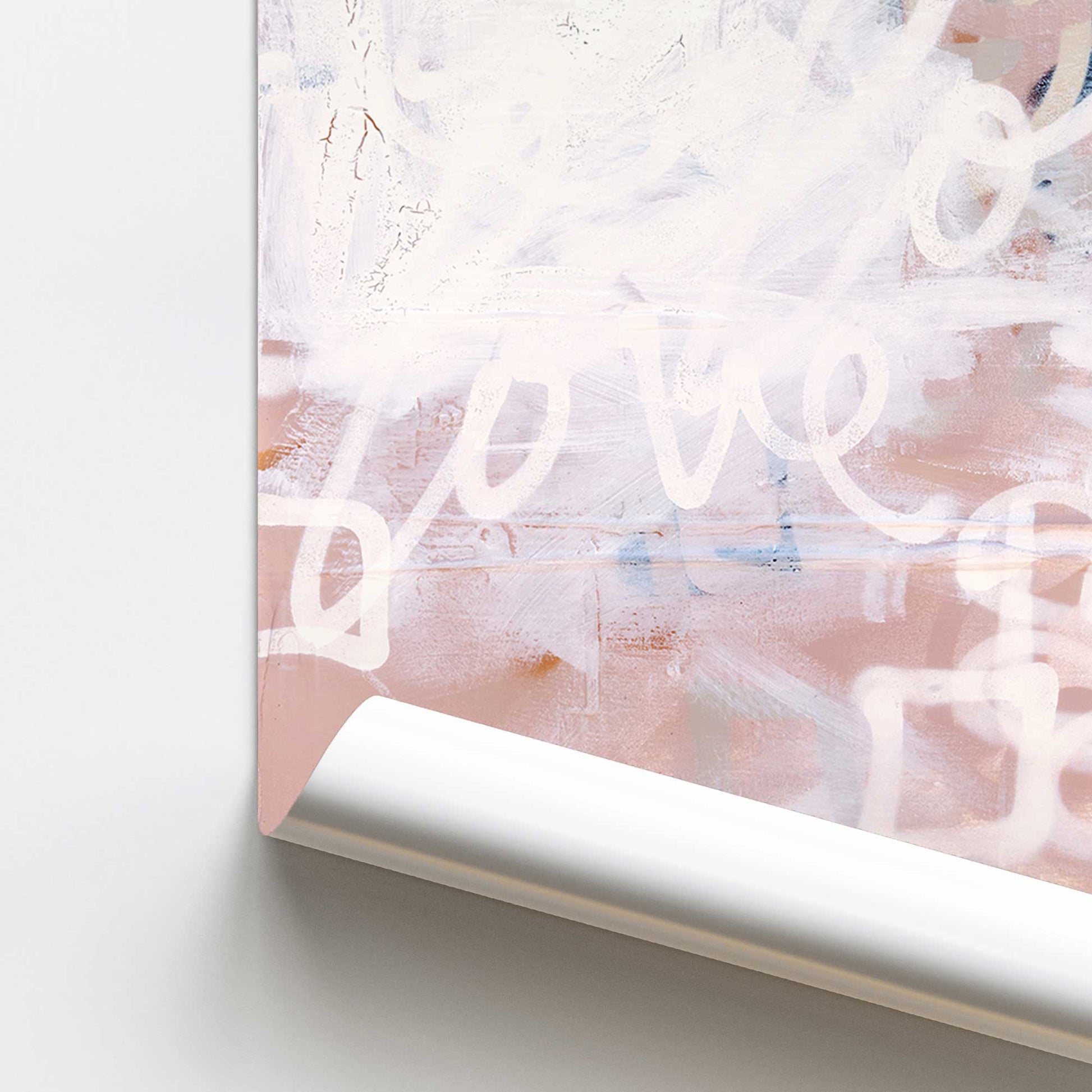 [color:Rolled Print], Picture of close up of art