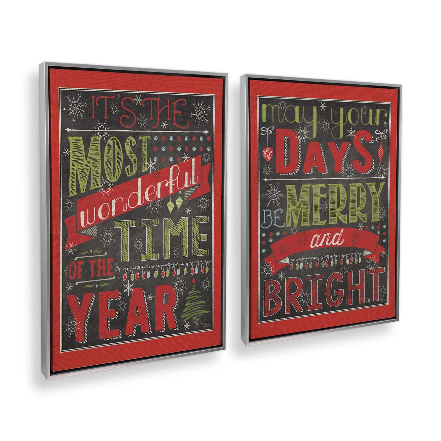 [Color:Polished Chrome], Picture of art in a Polished Chrome frame at an angle