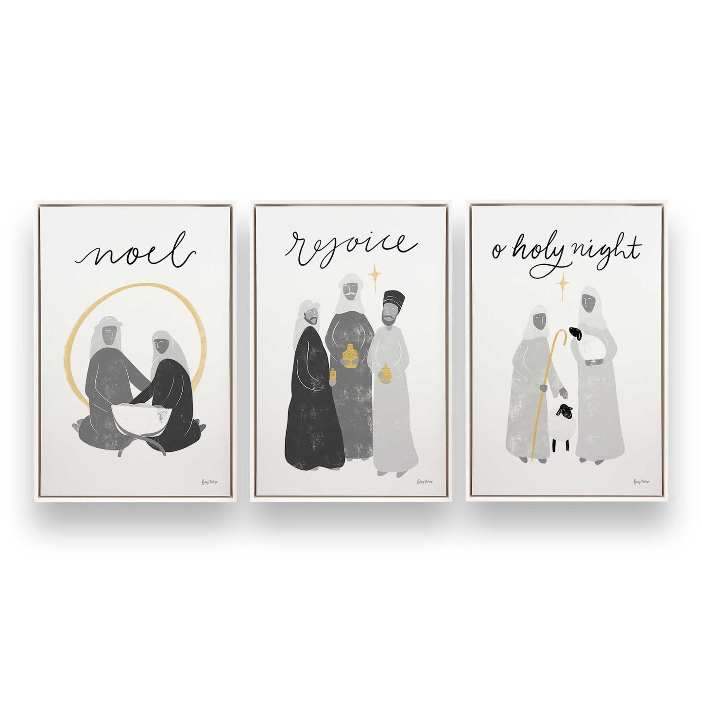 [Color:Opaque White], Picture of art in a White frame