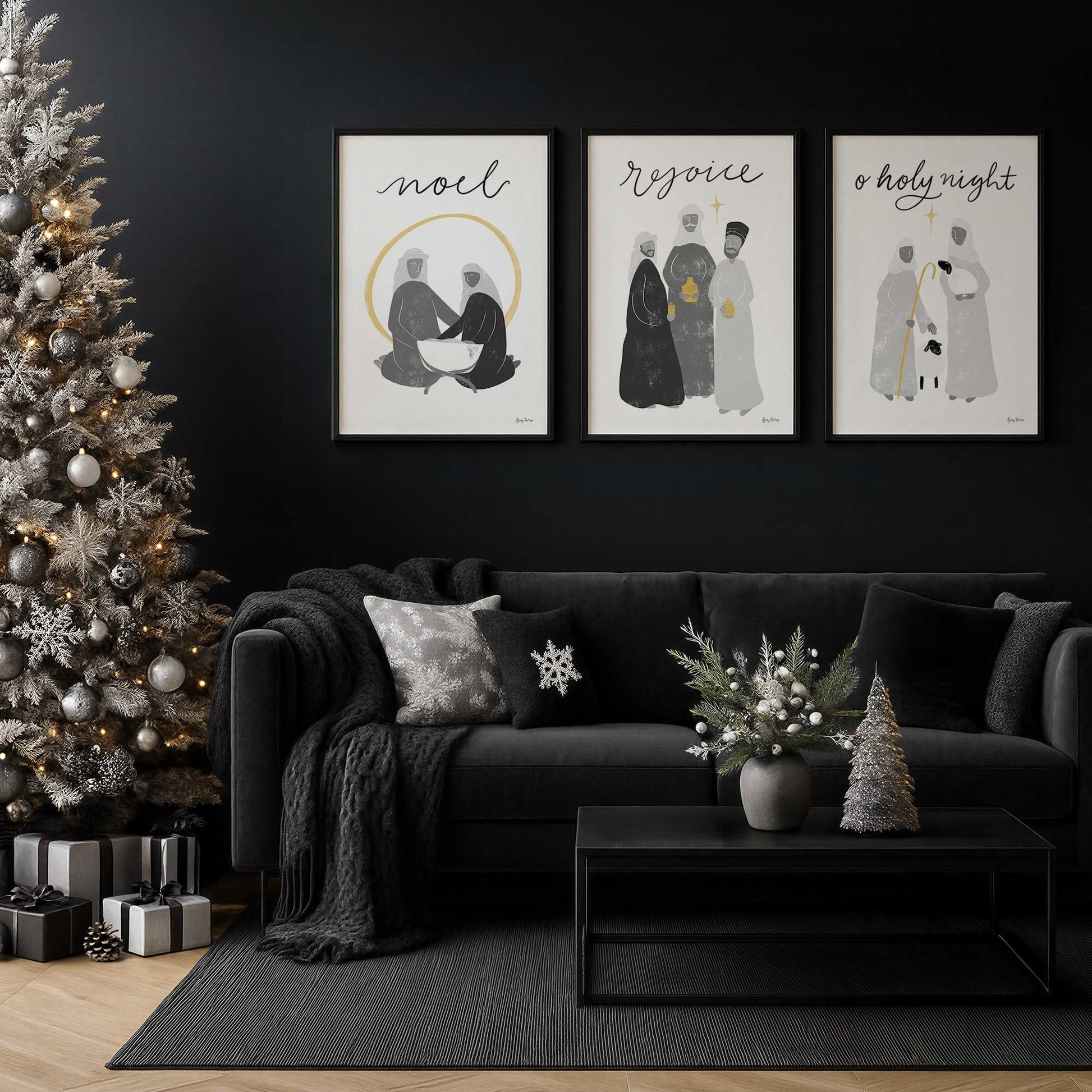 [Color:Belvinder Brown], Picture of art in a Belvinder Brown frame