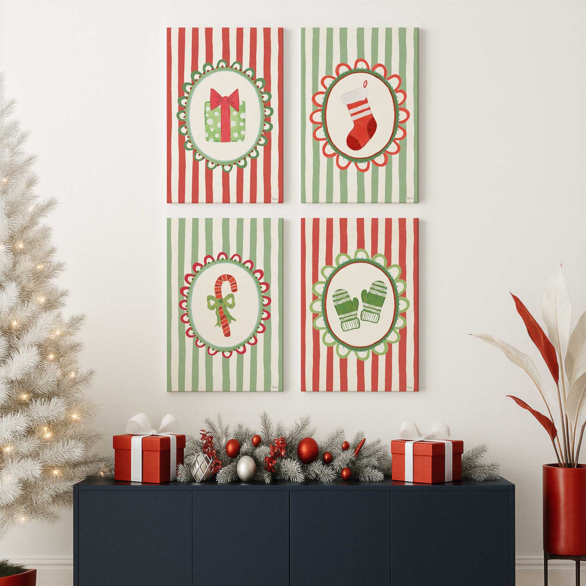 [Color:Opaque White], Picture of art in a White frame