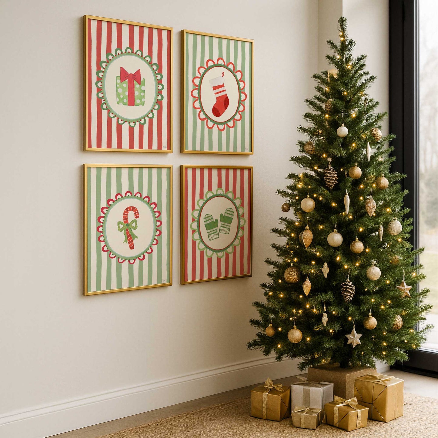 [Color:Opaque White], Picture of art in an Opaque White frame