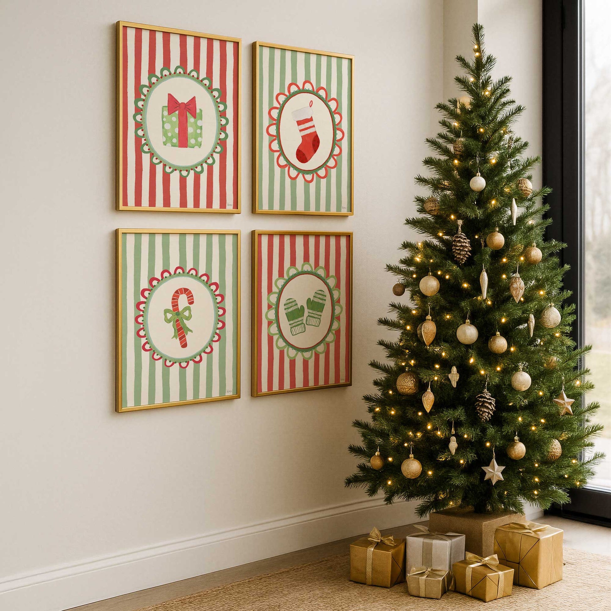 [Color:Opaque White], Picture of art in an Opaque White frame