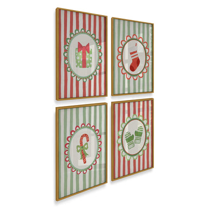 [Color:Polished Gold], Picture of art in a Polished Gold frame of the corner