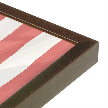 [Color:Belvinder Brown], Picture of art in a Belvinder Brown frame of the corner