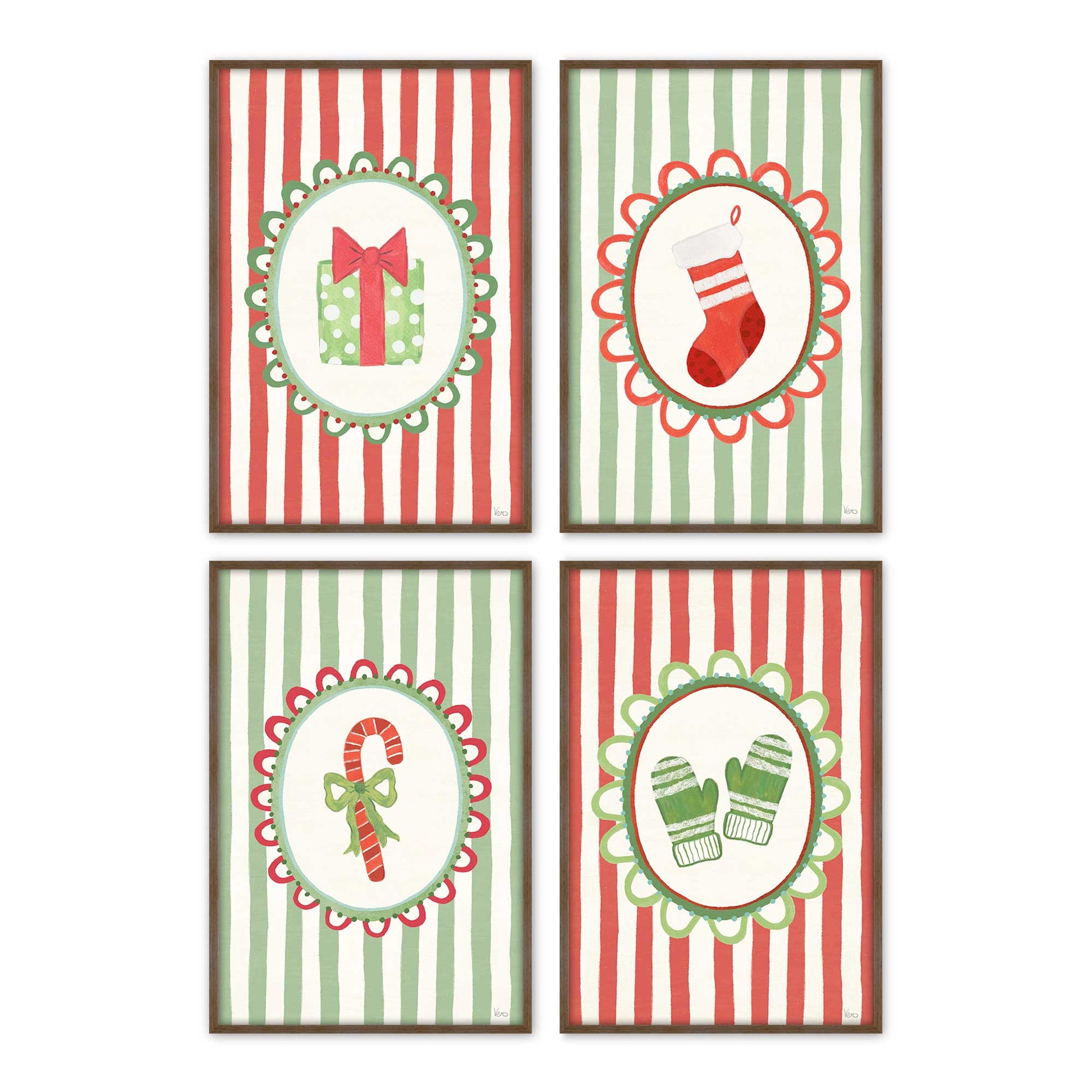 [Color:Walnut], Picture of art in a Walnut frame