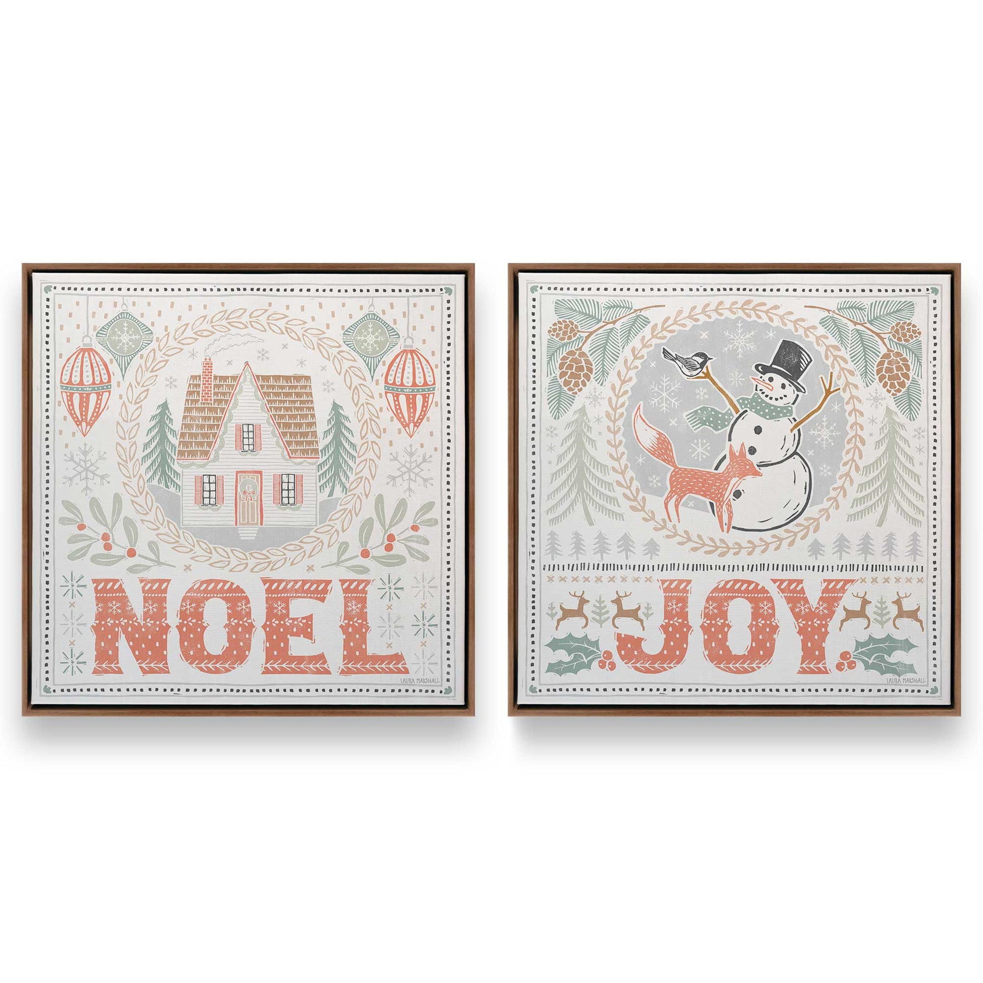 [Color:Walnut], Picture of art in a Walnut frame