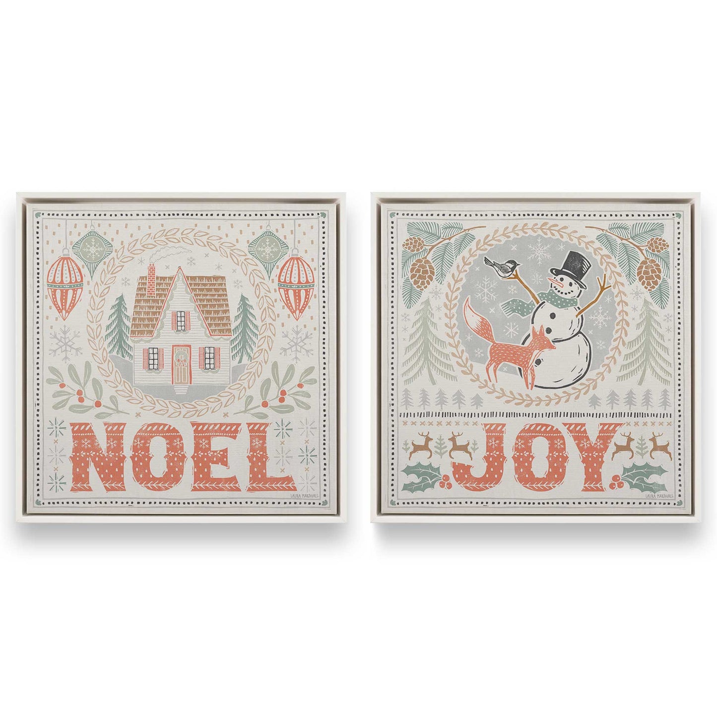 [Color:Opaque White], Picture of art in a White frame